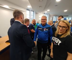 Społeczność sportowców i kibiców rugby z Siedlec uczciła największy z dotychczasowych sukcesów w historii klubu