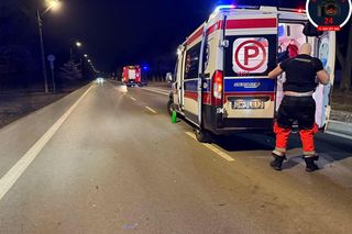  zderzenie z udziałem trzech samochodów