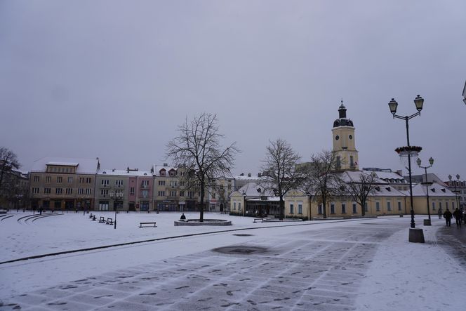 Atak zimy w Białymstoku - listopad 2024