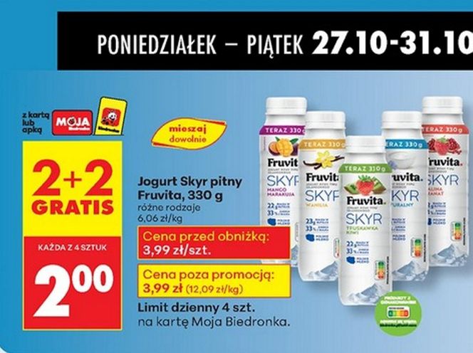 Moc gratisów w Biedronce