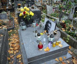 Tak wygląda grób Zbigniewa Wodeckiego