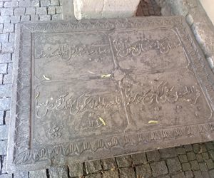 Ogród przy pałacu Czapskich w Krakowie