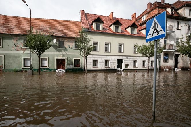 Wleń zalała największa woda w historii. Fala była większa niż w 1997 roku