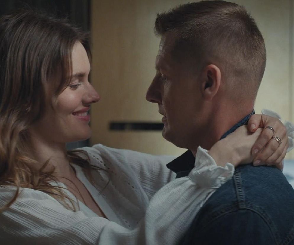 M jak miłość, odcinek 1875. Franka (Dominika Kachlik), Paweł (Rafał Mroczek)