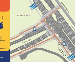 Skrzyżowanie Światowida i Modlińskiej już gotowe