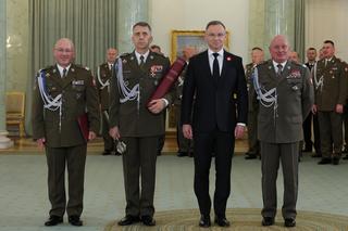 Oto nowi dowódcy w Wojsku Polskim. Prezydent Rzeczypospolitej wręczył generałom nominacje