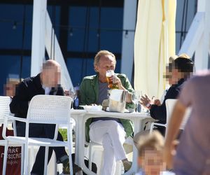 Andrzej Chyra w Sopocie bez zęba i bez alkoholu 