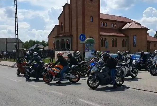 Pogrzeb motocyklistki Karoliny z Zielonki