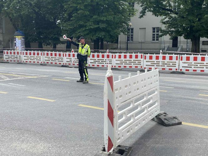 Kolejne utrudnienia na skrzyżowaniu ulic Floriańskiej i Piłsudskiego. Wiemy jak długo potrwają