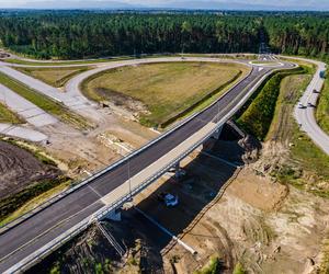 Plac budowy S1 Oświęcim - Dankowice w sierpniu 2024