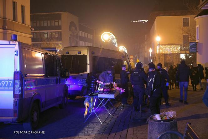 Zakopane. Policja podsumowała sylwestra. Nie zabrakło tragicznych zdarzeń [ZDJĘCIA]