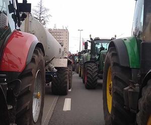 Protest rolników w Bydgoszczy