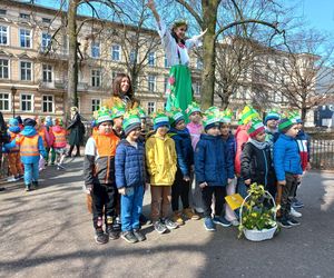 W Parku Kościuszki w Lesznie powitano wiosnę