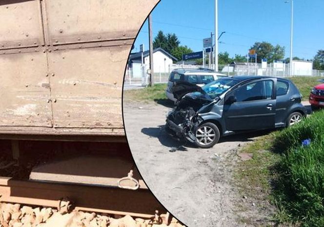 Zgierz. Wypadek na przejeździe kolejowym. 20-latka uderzyła w lokomotywę PKP Cargo