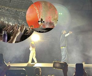 Kendrick Lamar i SZA dali czadu na PGE Narodowym! Tak wyglądał ich koncert w Polsce [ZDJĘCIA]