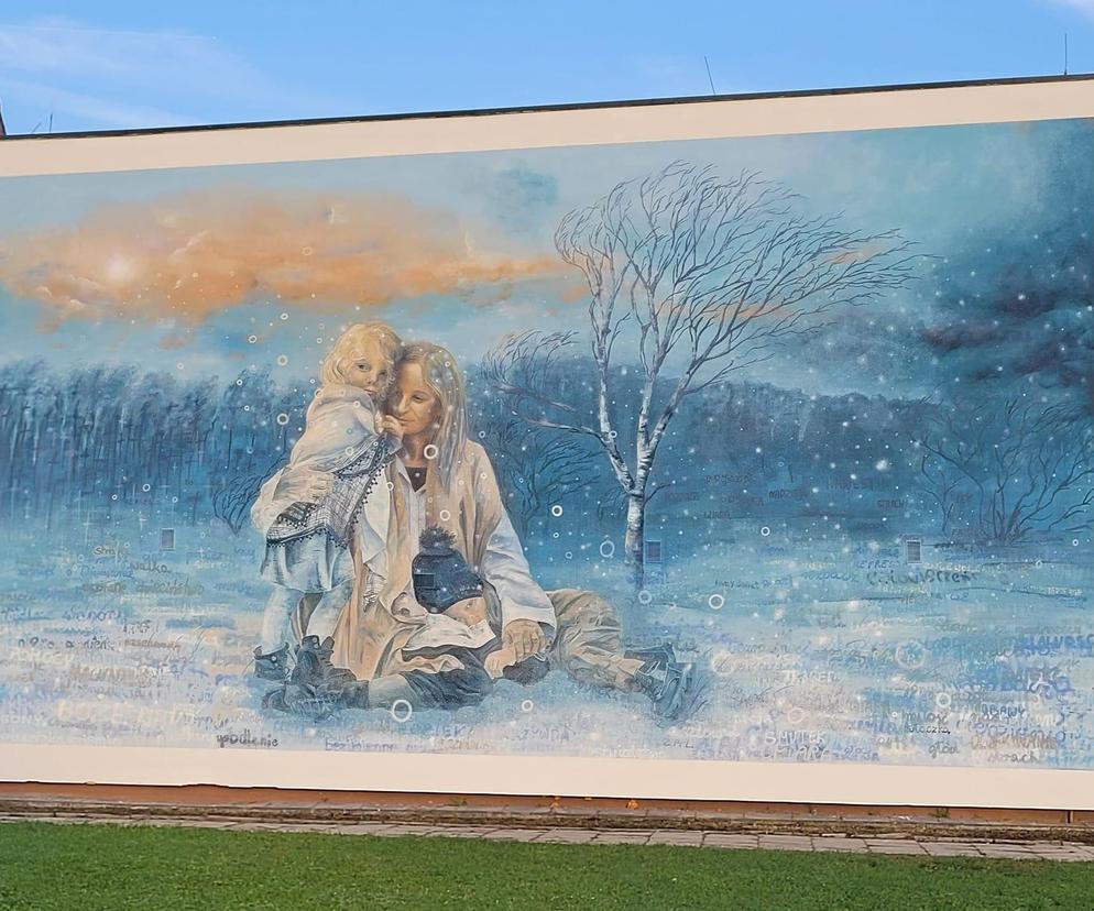 Mural Matki Sybiraczki