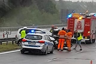 Groźne wypadki na autostradzie A1 w Czerwionce Leszczynach