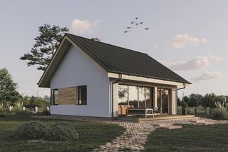 Projekt domu Ładny z katalogu Muratora - wizualizacje, plany, rysunki