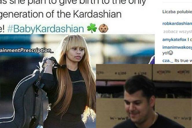 Rob Kardashian, Instagram