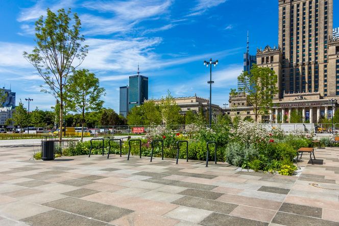 Plac Centralny Warszawa, sierpień 2025