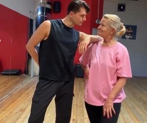 Barbara Bursztynowicz na treningu