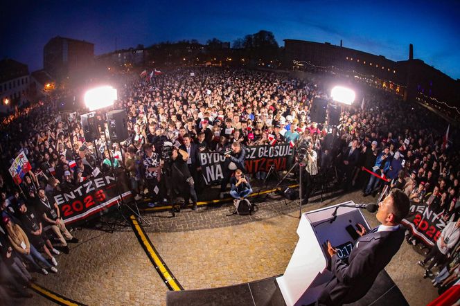 Wizyta Sławomira Mentzena w Bydgoszczy