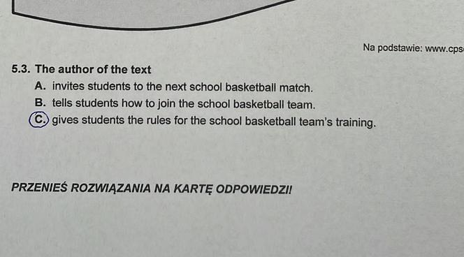 Matura 2023: angielski. Arkusze CKE i odpowiedzi. Poziom podstawowy [Formuła 2015]