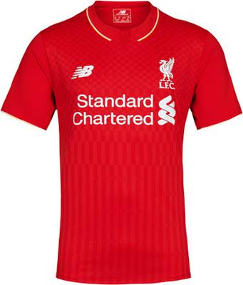 Liverpool FC koszulka domowa na sezon 2015/2016