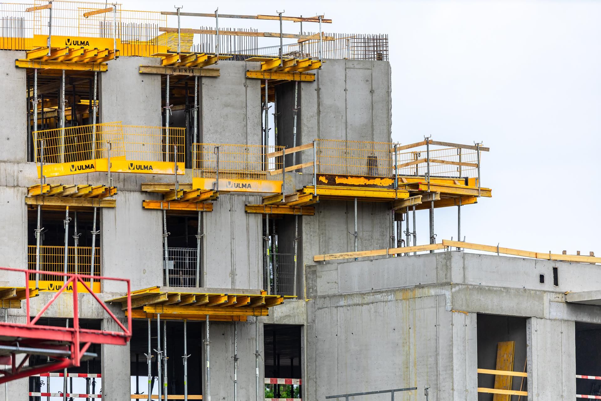 Konwiktorska Residence w Warszawie w trakcie budowy