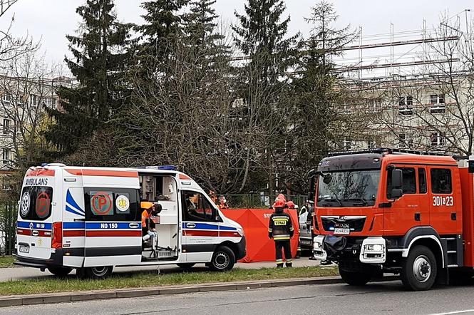 Tragiczny wypadek przy szpitalu w Olsztynie