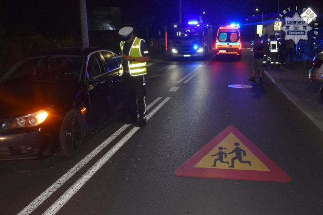 Zawiercie. 15-latka potrącona na środku jezdni. Jest nagranie z wypadku [ZDJĘCIA].