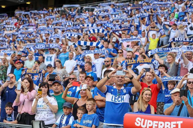 Tak bawili się kibice podczas meczu Lech Poznań - Górnik Zabrze