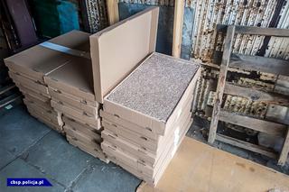 W Sosnowcu zlikwidowano plantację konopi i fabrykę papierosów