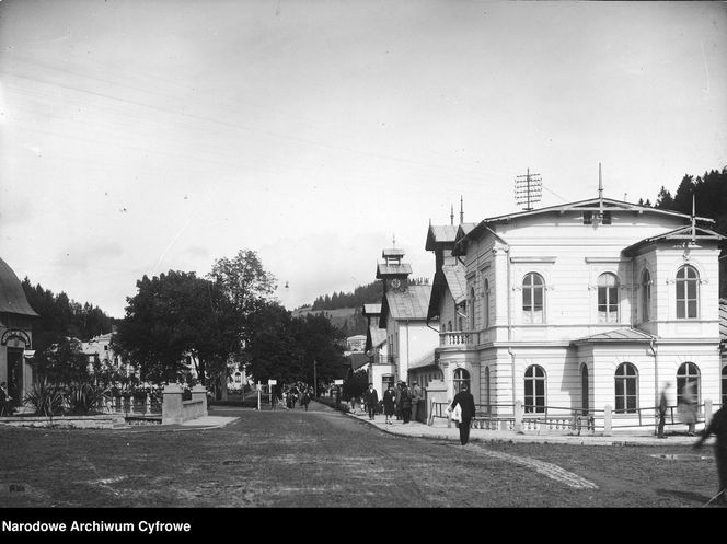  Krynica Zdrój w latach 30. XX wieku