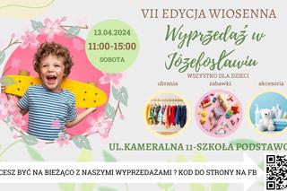 Wielka dwudniowa garażówka w Józefosławiu w weekend 13 i 14 kwietnia!