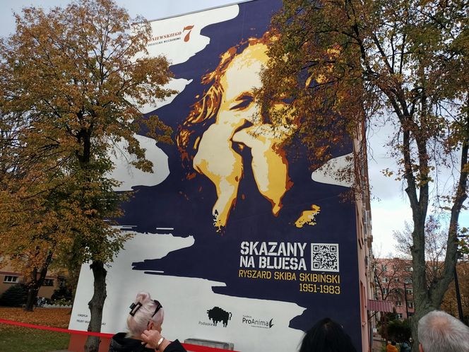 Mural Ryszarda Skibińskiego w Białymstoku [ZDJĘCIA]