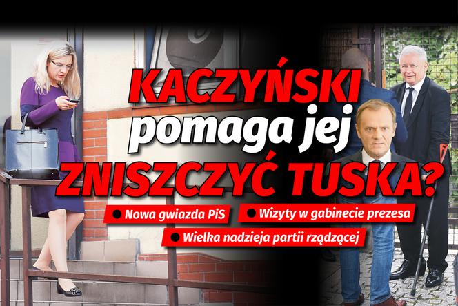 Kaczyński pomaga jej zniszczyć Tuska?