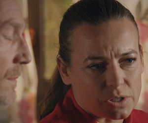 M jak miłość odc. 1881. Magda (Anna Mucha), Andrzej Budzyński (Krystian Wieczorek)