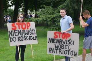 Protest przeciw przemocy w Białymstoku