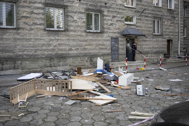 Wybuch gazu na Ochocie. Okoliczni mieszkańcy są wstrząśnięci