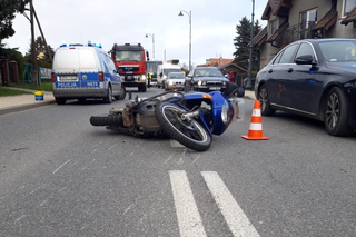 Krynica Morska: Wypadek motocykla. Poszkodowani nie mieli kasków! Policja o 5 podstawowych zasadach