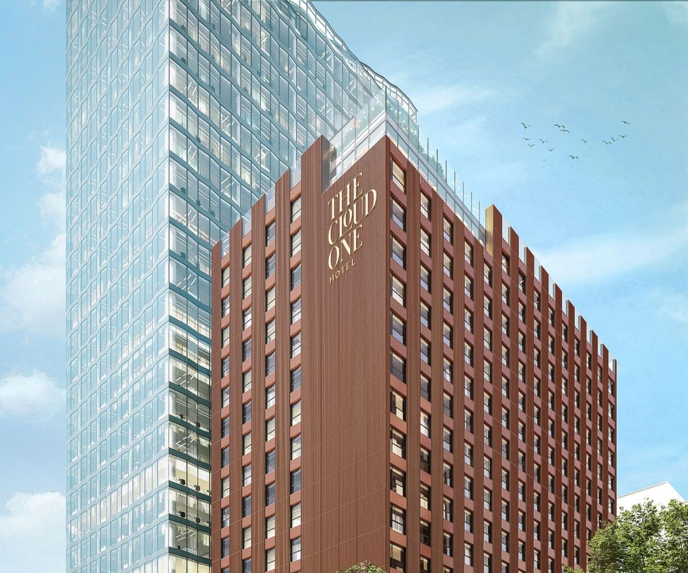 Upper One już na 14. piętrze – biurowiec i 1. warszawski hotel The Cloud One