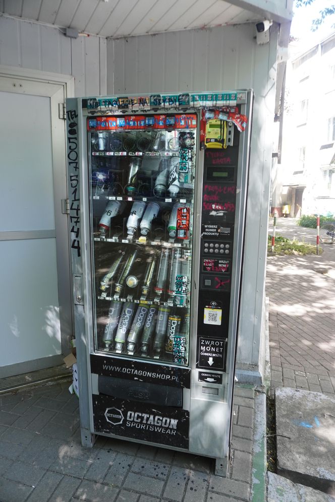 "Graffomat" stanął na Ochocie