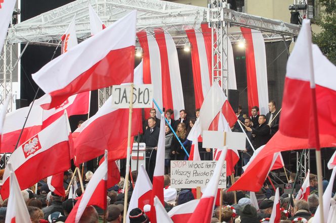 Manifestacja PiS w Warszawie (11.10.2025)