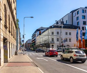 Ulica Okrzei w Warszawie przed przebudową