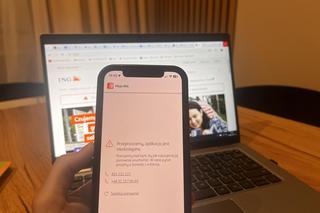 Uwaga użytkownicy. Duża awaria w ING Banku Śląskim. Przepraszamy, aplikacja jest niedostępna