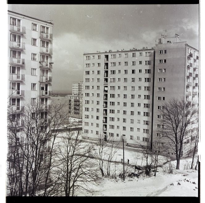 Zielona Góra w zimowej aurze. Czesław Łuniewicz uchwycił zimę kilkadziesiąt lat temu na fotografiach