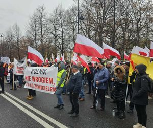 Protest plantatorów tytoniu w Warszawie (3.11.2025)