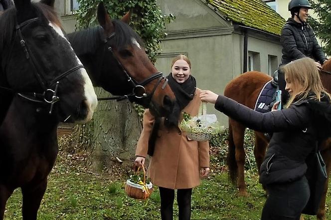 Konna święconka na szczecińskim Osowie