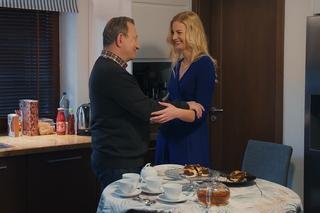 M jak miłość, odcinek 1724. Jagoda (Katarzyna Kołeczek), Staszek (Sławomir Holland)